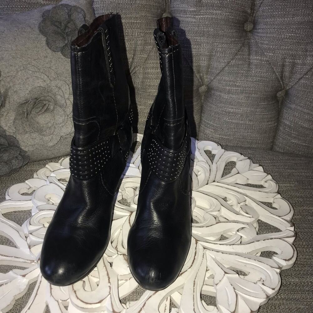Biviel Ankle Heels Boots Woman’s 38.5 7.5 - Picture 4 of 8